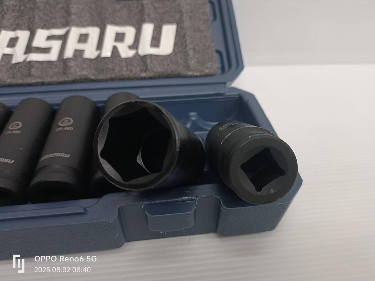 MASARU ชุดลูกบล็อก รุ่น SADW-200 1/2 นิ้ว 10 ชิ้น ใช้กับบล็อกลม บล็อกไร้สาย บล็อกขันน็อต