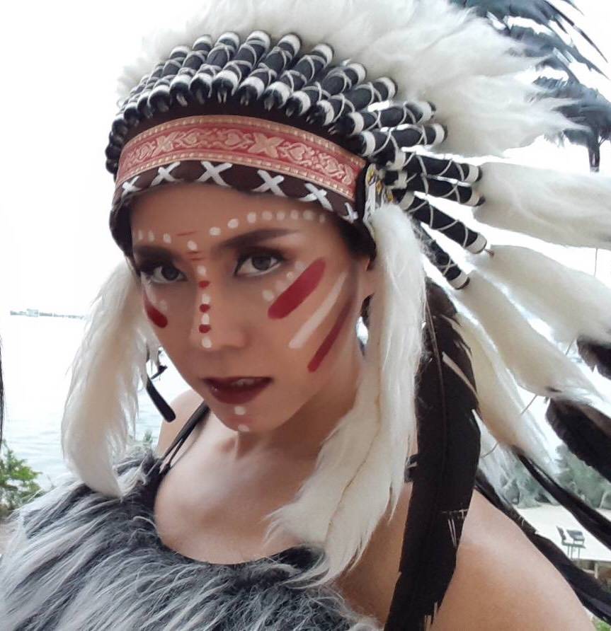 ชุดอินเดียแดงหัวหน้าเผ่า