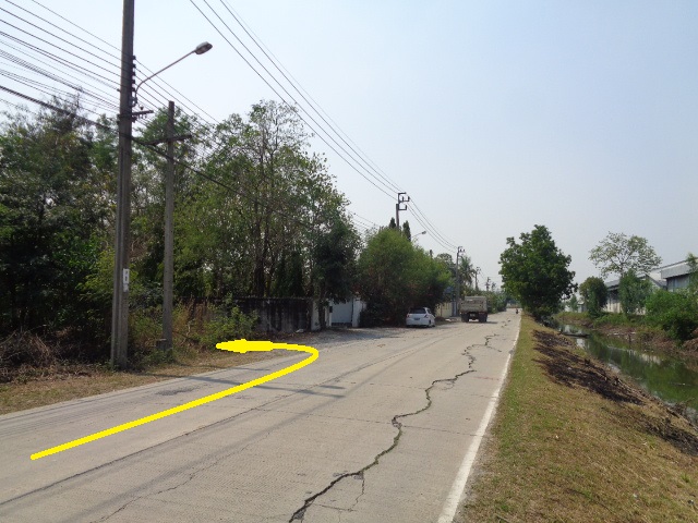 H1188 ขายที่ดิน 99 ตารางวา ใกล้วิทยาลัยเทคนิคนนทบุรี ถนนทางหลวงชนบท สาย3022 ตำบลราษฎร์นิยม อำเภอไทรน้อย นนทบุรี