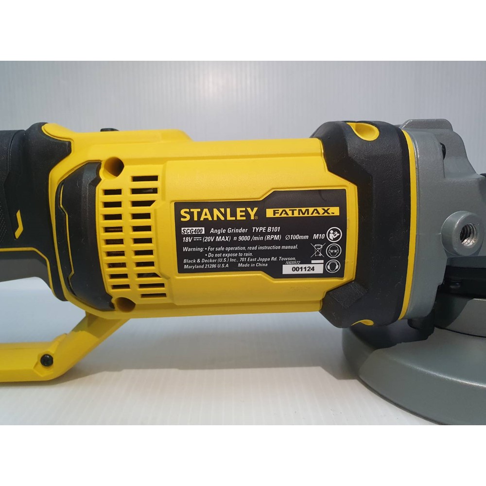 เครื่องเจียร4" 20V SCG400M2K STANLEY ครบชุด