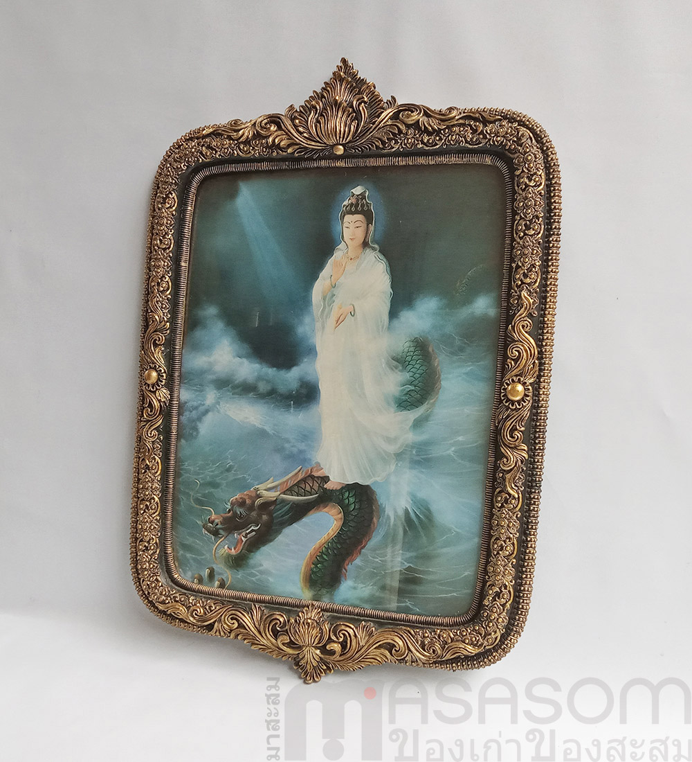 รูปเจ้าแม่กวนอิมพร้อมกรอบ