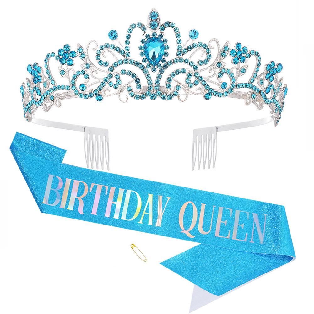 มงกุฎพร้อมสายสะพายวันเกิด HBD