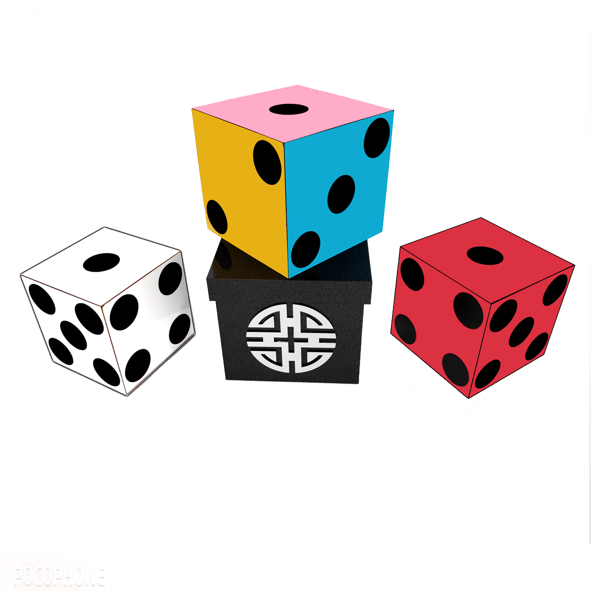 อุปกรณ์มายากล Color Changing Dice