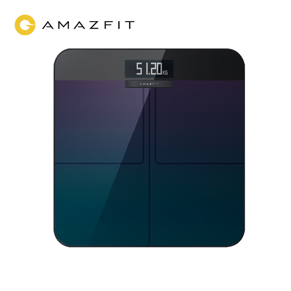Amazfit Smart Scale เครื่องชั่งน้ำหนักอัจฉริยะ เชื่อมต่อ Wi-fi วัดมวลไขมัน วัดมวลร่างกายได้ 16 ชนิด (รับประกัน 1 ปี)