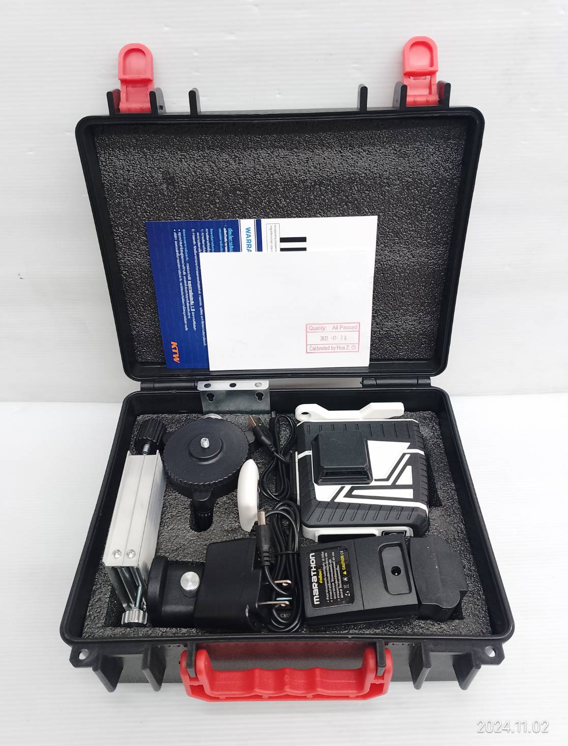 MARATHON เลเซอร์แสงเขียว 12 เส้น รุ่น WG-3D