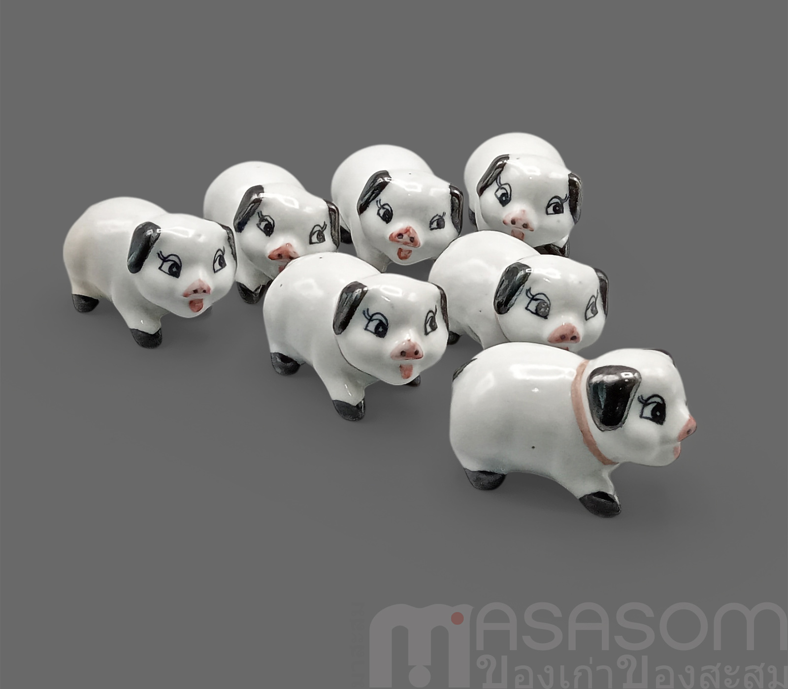 ตุ๊กตารูปหมูเซรามิค