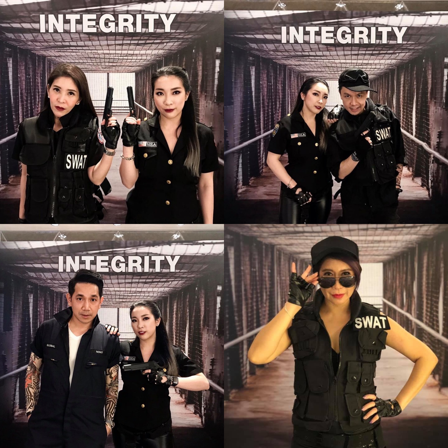 ชุดตำรวจหญิง /ุ ชุดอาชีพ / ชุดอาชีพในฝัน