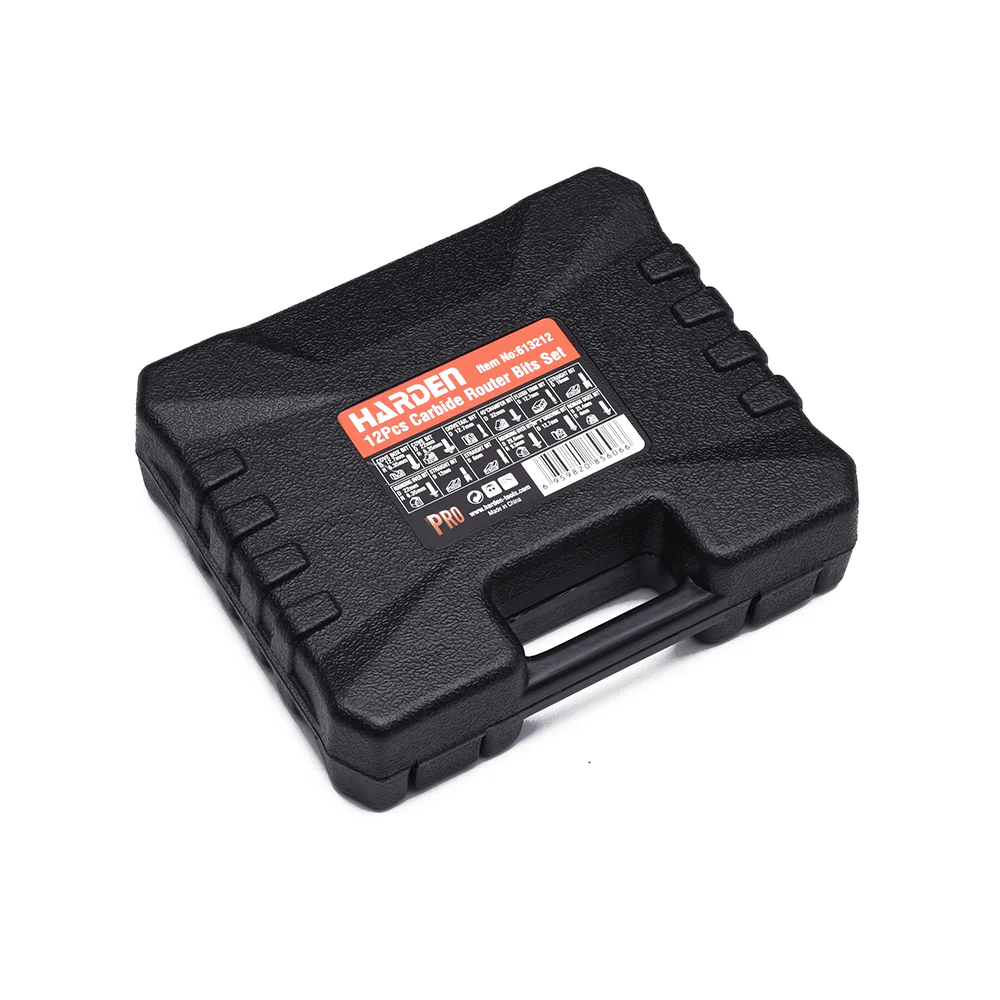 ชุดดอกทริมเมอร์1/4 12ตัวชุด 613212 HARDEN