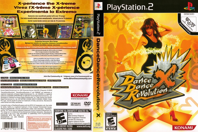 DANCE DANCE REVOLUTION X 1 [US : DVD5 1 Disc]