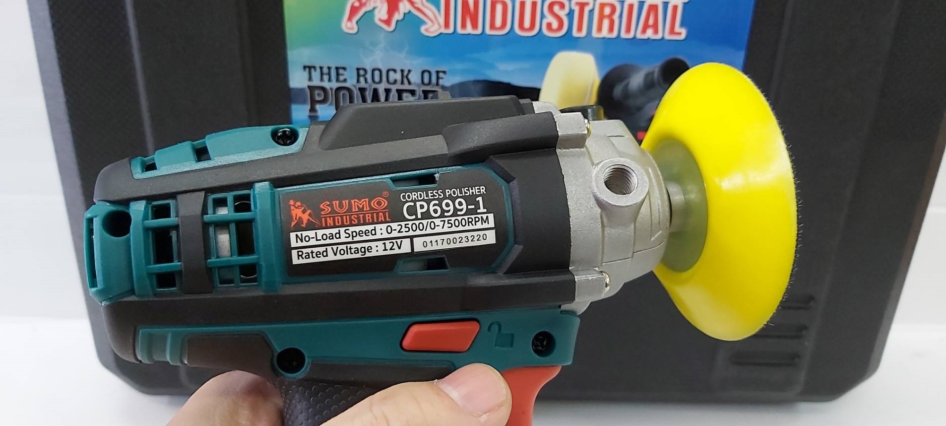 เครื่องขัดสีรถยนต์ไร้สาย รุ่น CP699-1 SUMO