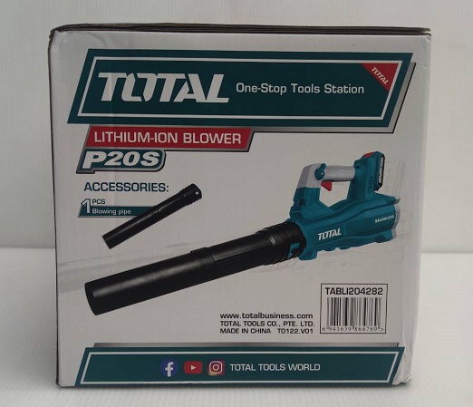 เครื่องเป่าลมไร้สาย 20V TABLI204282 (มอเตอร์ไร้แปรงถ่าน) (แบต 2 ก้อน + แท่นชาร์จ)