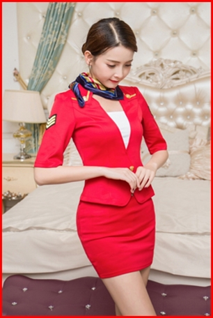 ชุดแอร์โฮสเตรส / ชุดอาชีพในฝัน