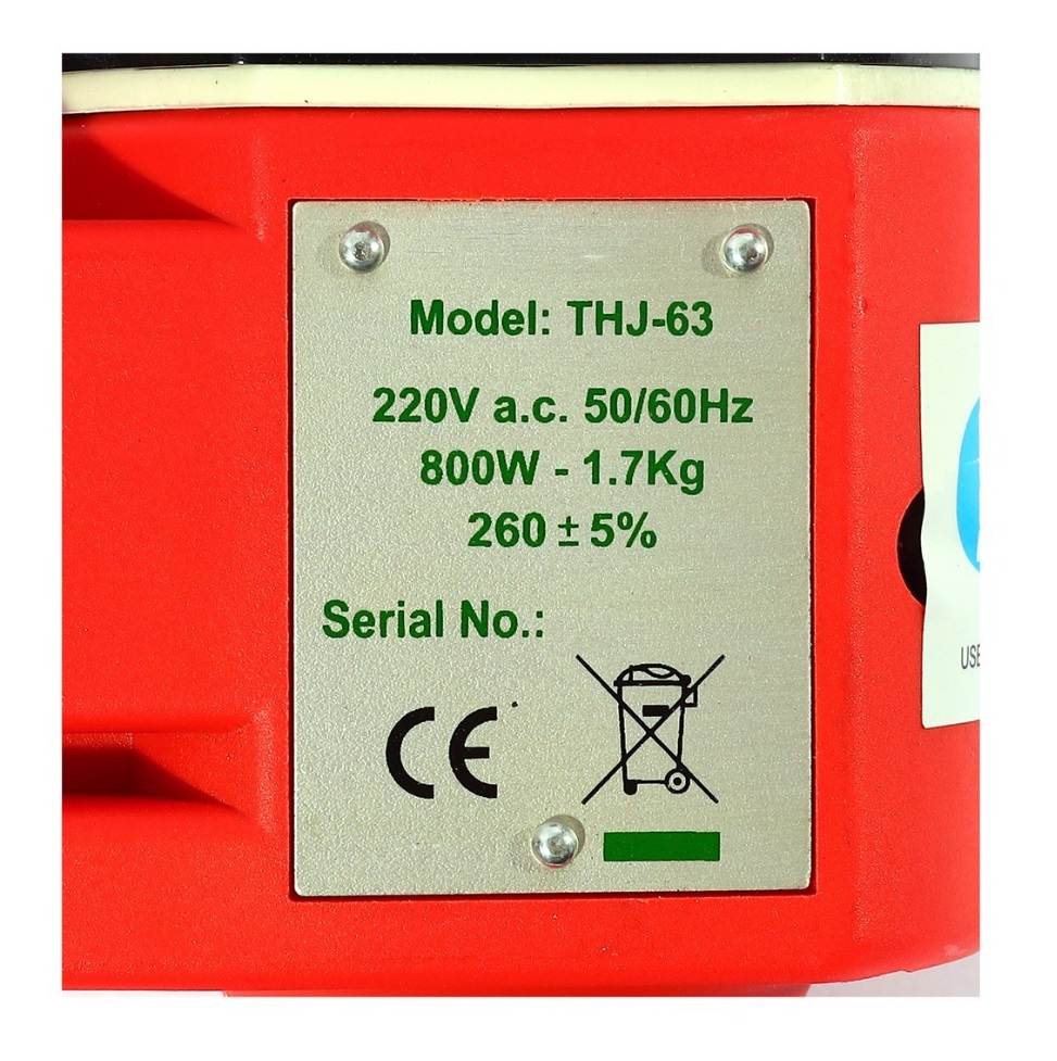 เครื่องเชื่อมท่อ P.E. PP-R รุ่น THJ63 POLO