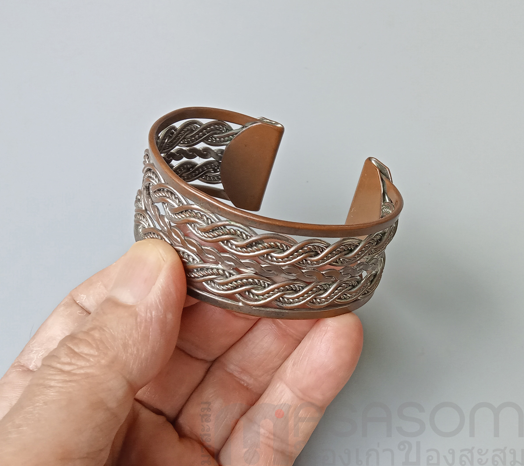 กำไลกะไหล่เงินของเก่า