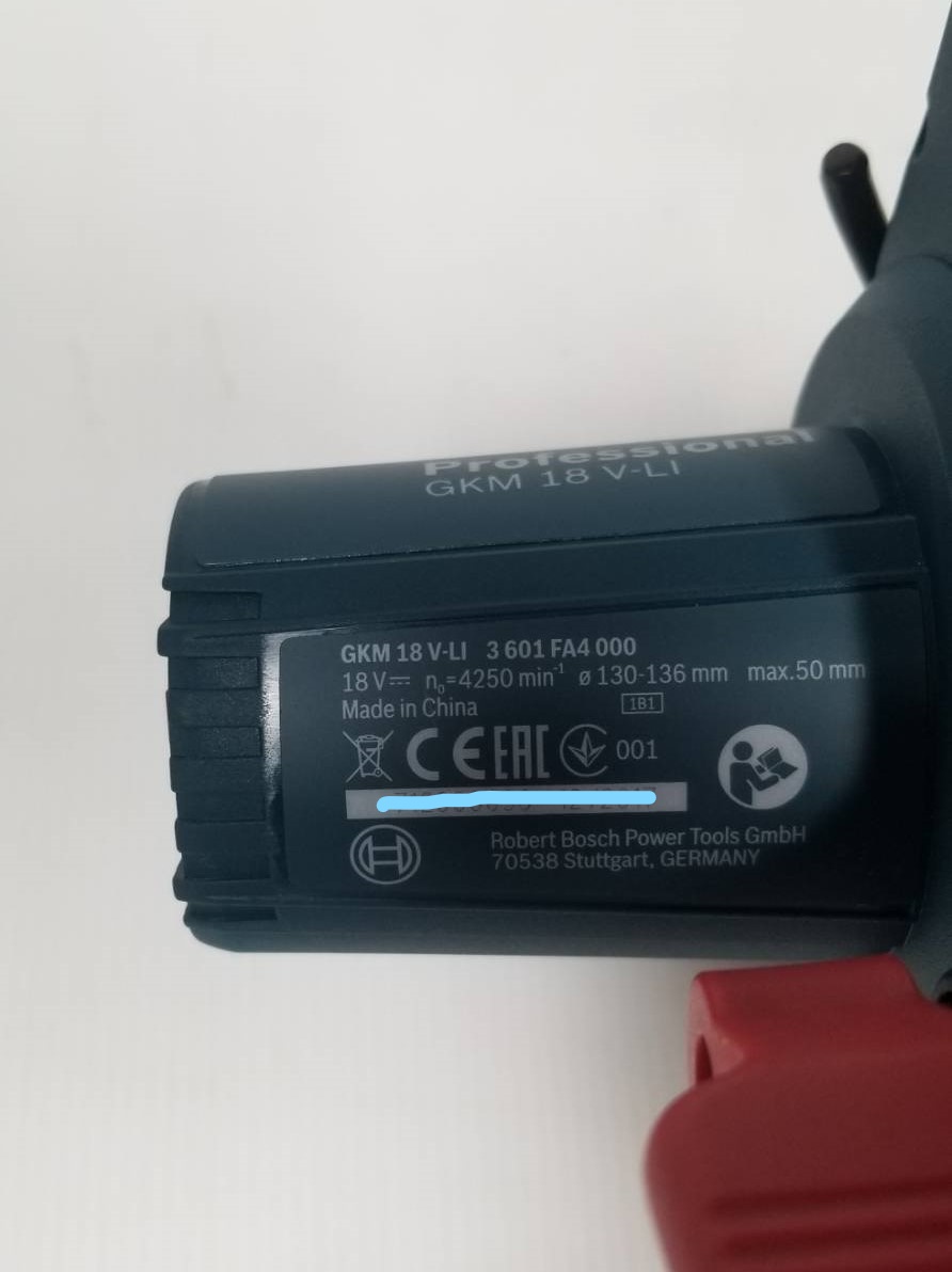 เลื่อยวงเดือนตัดเหล็ก18V GKM18V-LI BOSCH SOLO