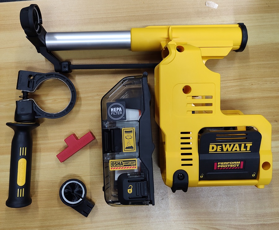 เครื่องดูดฝุ่นสำหรับสว่านโรตารี่ไร้สาย DCH273 รุ่น DWH303DH DEWALT