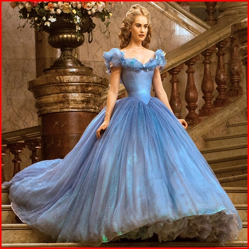 ชุดเจ้าหญิงซินเดอเรลล่า @ Movie 2015