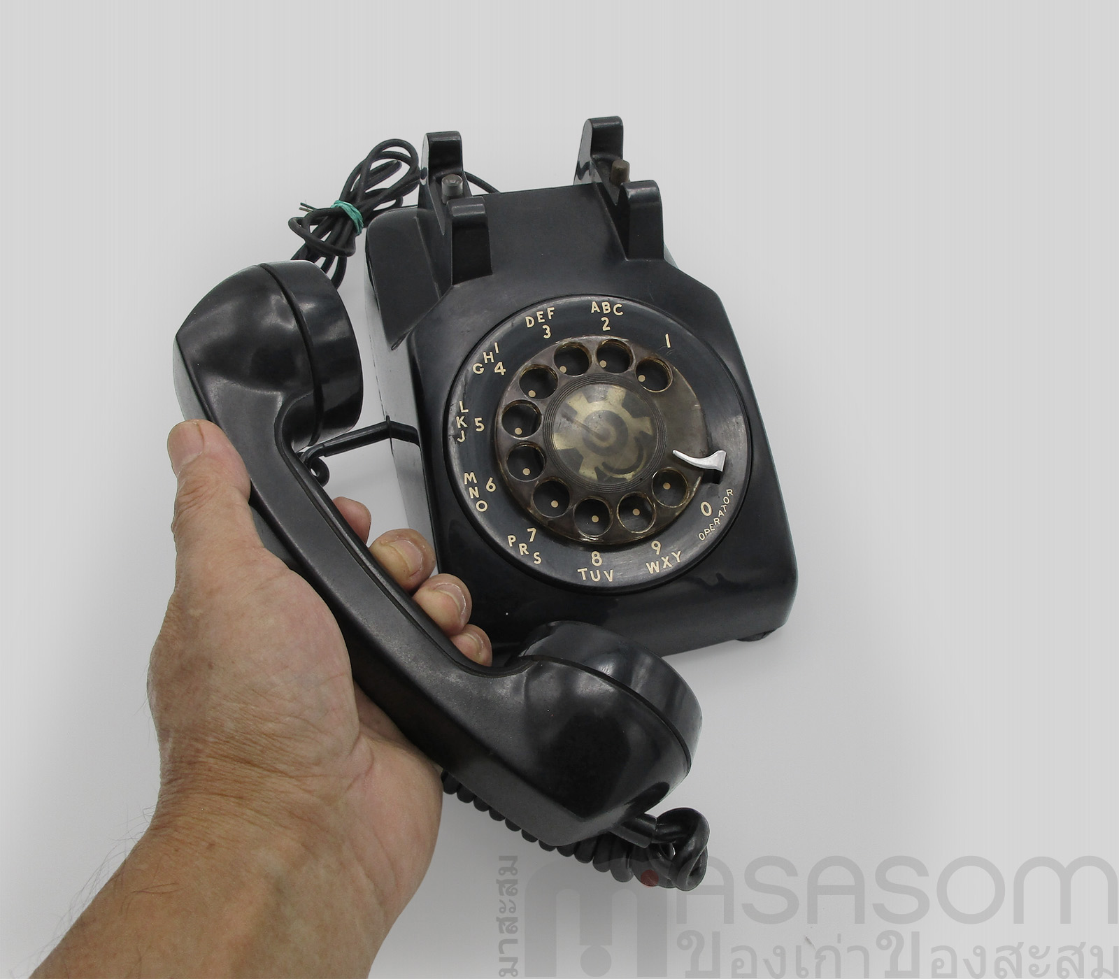โทรศัพท์แป้นหมุนเก่า U.S.A.
