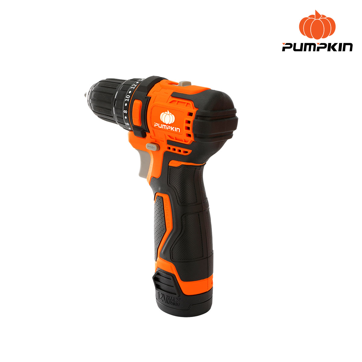 สว่านแบตไร้สาย12v รุ่น J-10DCB-202K PUMPKIN 50209