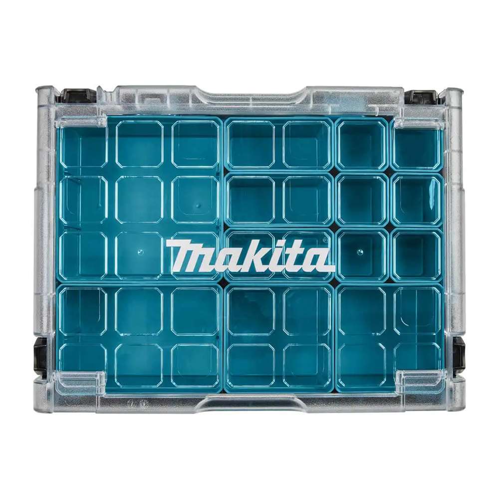 กล่องพลาสติกใส่อุปกรณ์เสริม13ช่อง MAKPAC MAKITA #191X80-2