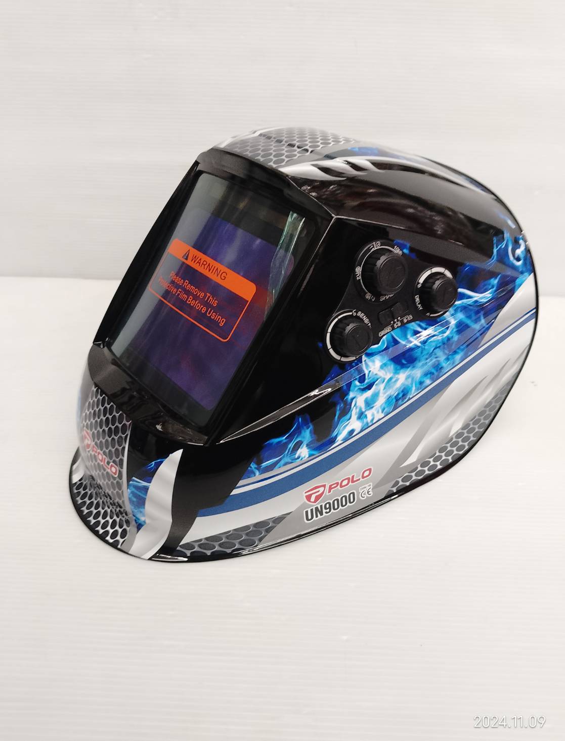 หน้ากากปรับแสงอัตโนมัติ มุมมองกว้าง UN9000 POLO True Color