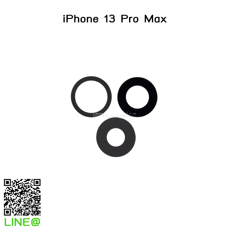 กระจกเลนส์กล้องหลัง iPhone 13 Pro Max