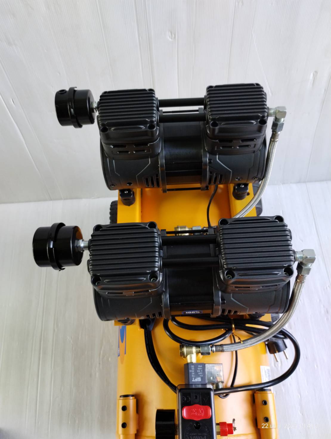 ปั้มลมไร้น้ำมัน50ลิตร HUSH50 PUMA