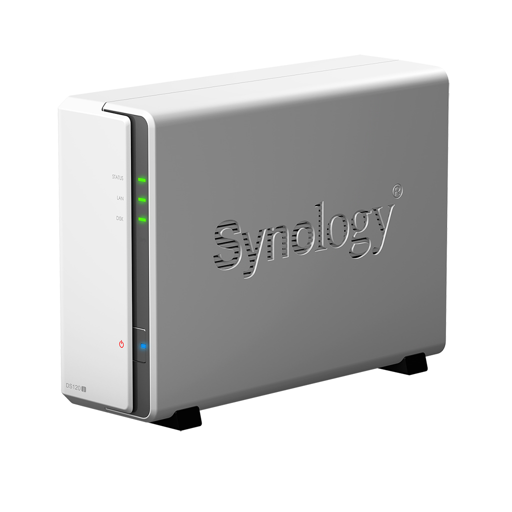 Synology Diskstation DS120j 1-bay DiskStation, Dual Core 800 MHz, 512MB RAM