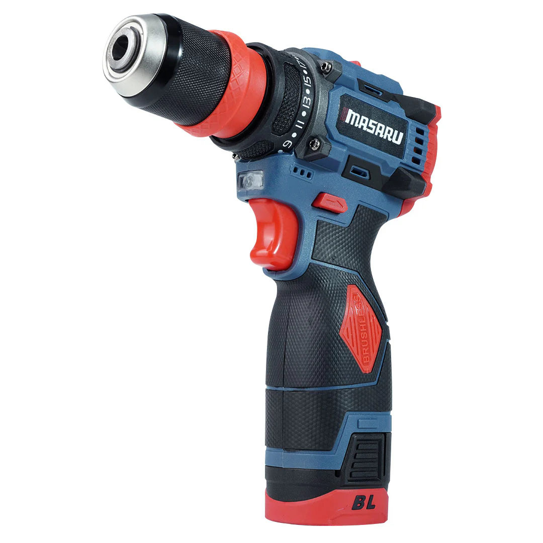 MASARU สว่านไร้สาย2 in 1 รุ่น MSR-CD204-B2 สว่านเปลื่ยนหัวได้