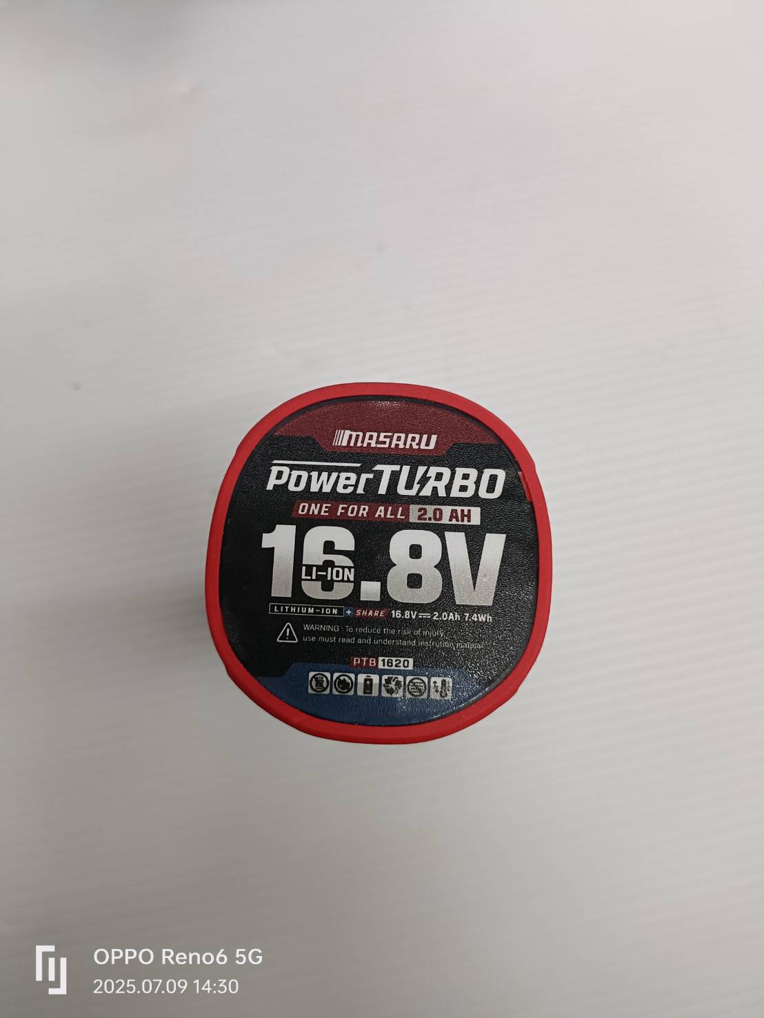 MASARU SMLG-335 เครื่องวัดระดับเลเซอร์แบบแสงสีเขียว 5 เส้น 16.8V (ไม่รวมขาตั้ง)