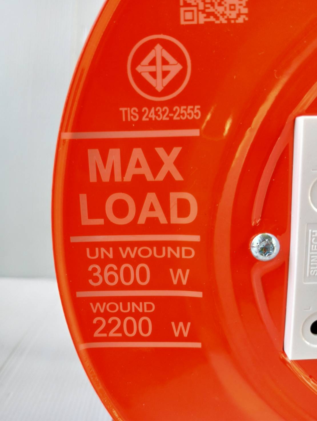 ล้อเก็บสายไฟ20เมตร 1.5sq.mm. SUNTECH SA1520