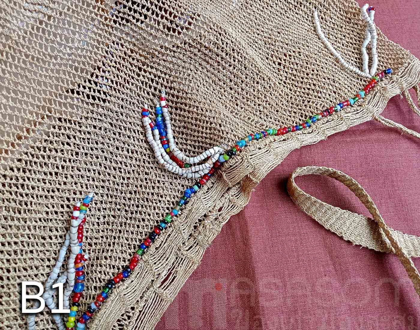 กระเป๋าถักเชือกใยกัญชง