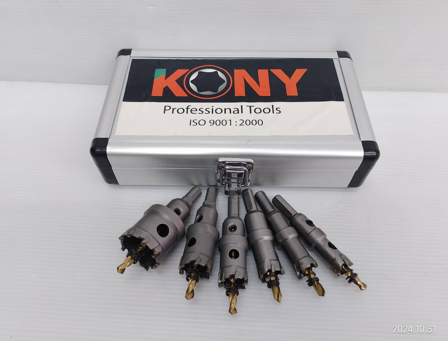 โฮลซอคาไบด์ เจาะสแตนเลส 6ตัว/ชุด KN-D013 KONY