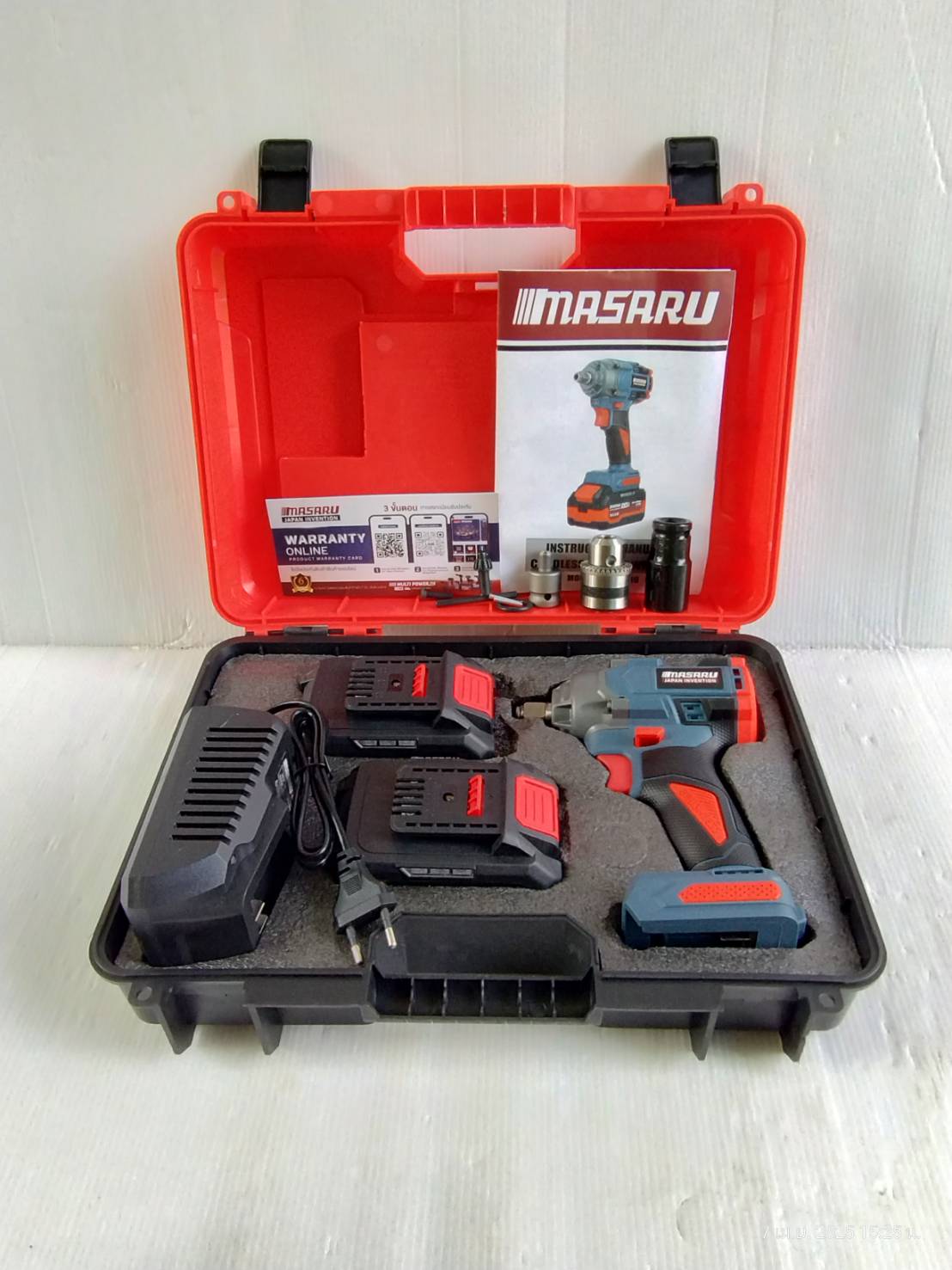 MASARU บล็อกแบต1/2 20V SCDW-130-B2