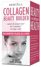 Neocell Collagen Beauty Builder type 1&3 with Hyaluronic Acid (HA), Biotin, Vitamin C 150 Tablets