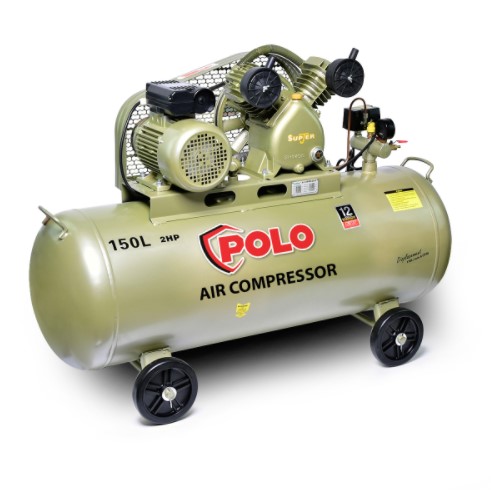 ปั้มลมสายพาน150ลิตร 2HP SGJ-2051A-150 POLO