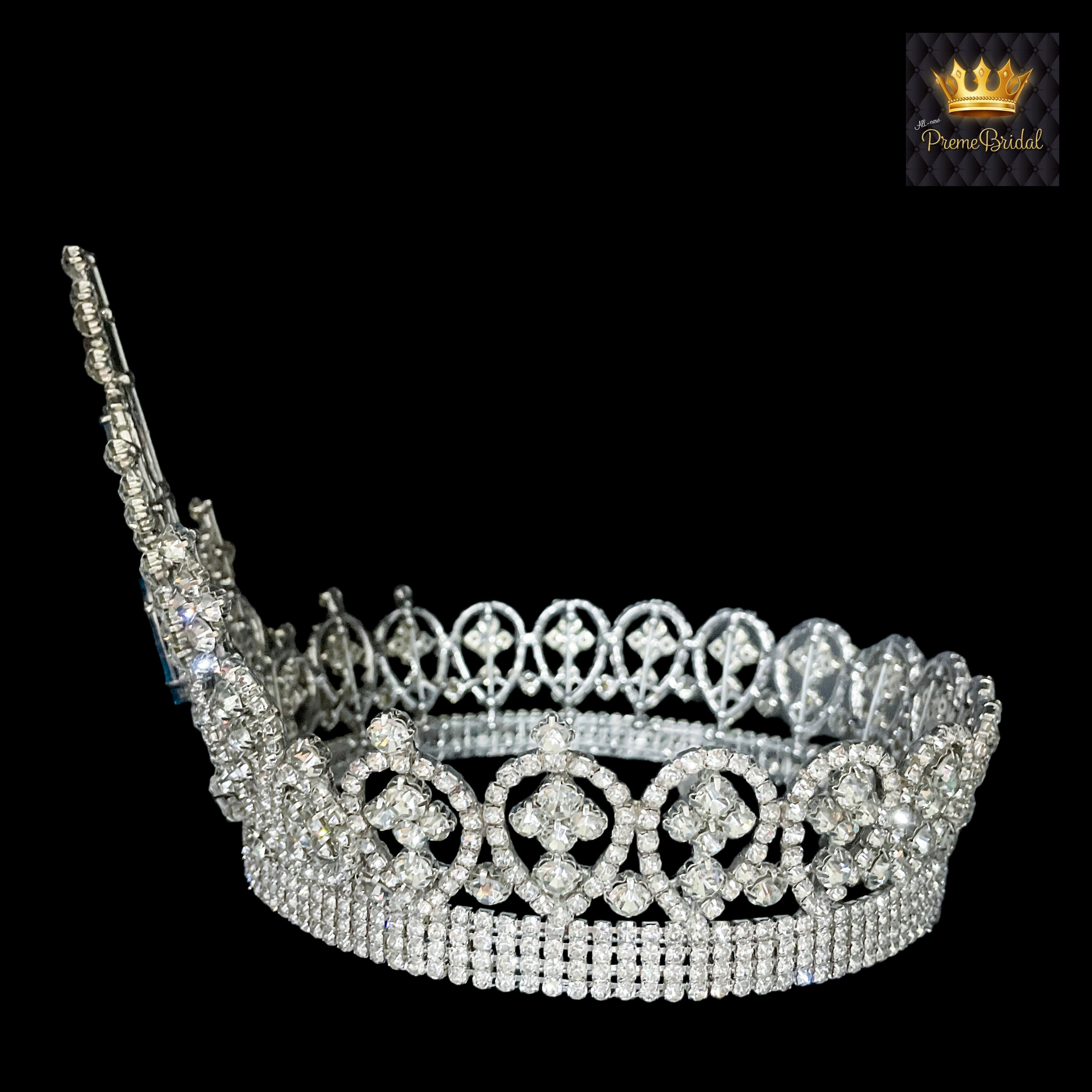 (พร้อมส่งจากไทย) มงกุฏ 107 สีฟ้า มงกุฎนางงาม มงกุฎเพชร มงกุฎประกวด สินค้าพร้อมส่ง ไม่ต้องรอนาน งานพรีเมี่ยม