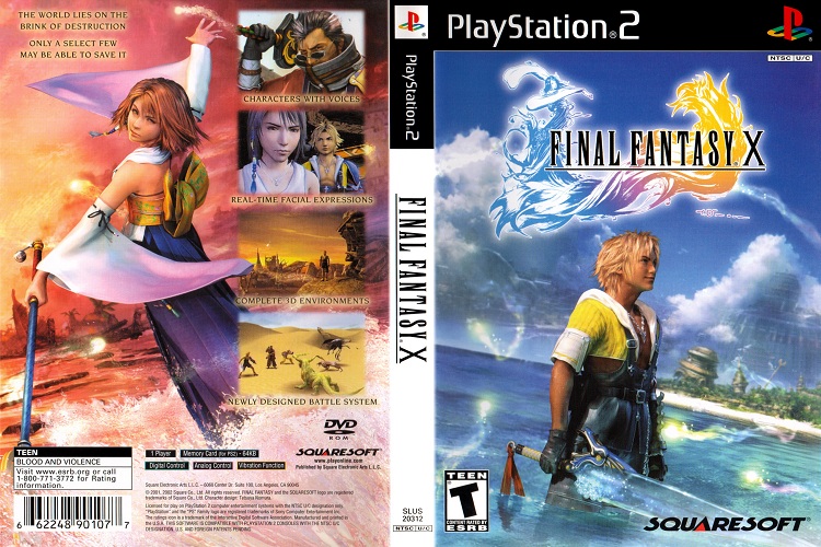 FINAL FANTASY 10 [US : DVD5 1 Disc]