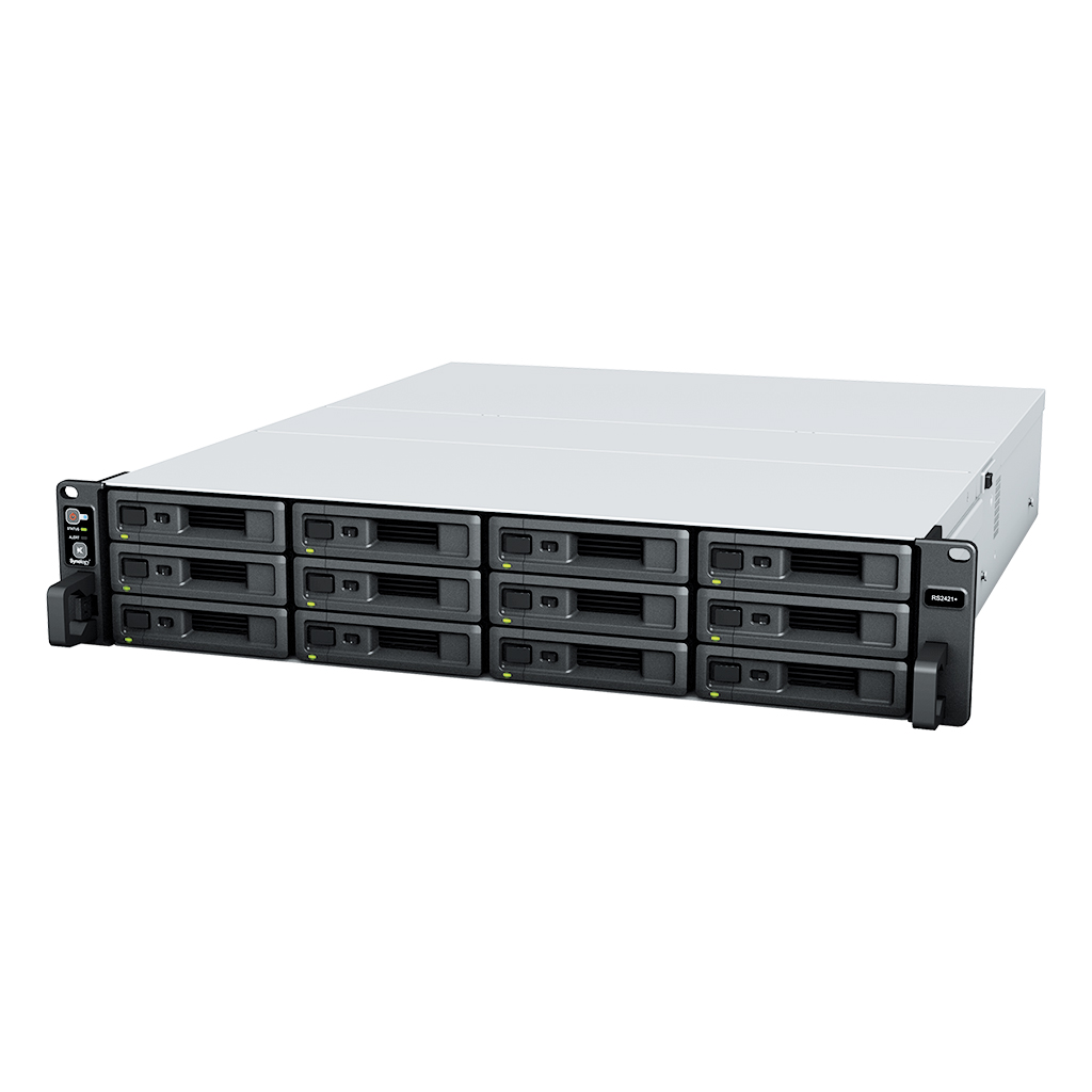 Synology DiskStation RS2421+: 12-bay RackStation (up to 24-bay)