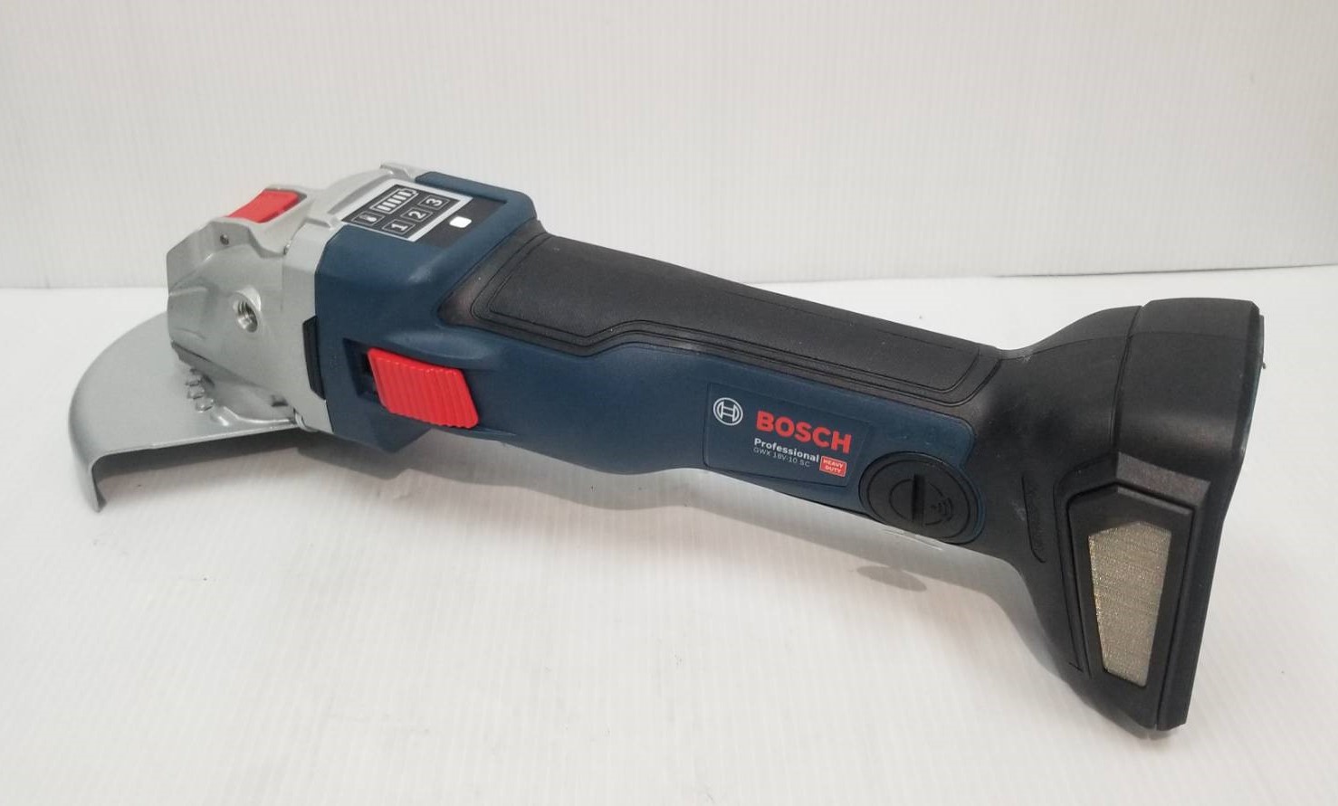 หินเจียรไร้สาย5" GWX18V-10SC BOSCH X-LOCK พร้อมชุดแบต 1 ก้อน