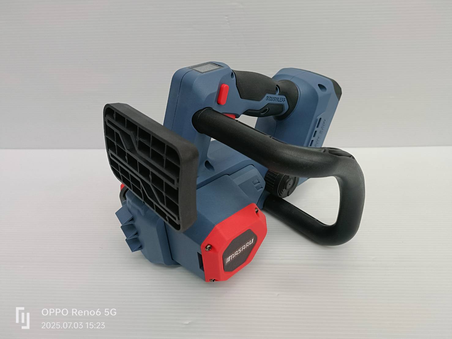 MASARU เลื่อยไฟฟ้าไร้สาย 11.5 นิ้ว 20V รุ่น SCS-420 เลื่อยตัดไม้แบตเตอรี่ ตัดไม้ขนาดใหญ่ เลื่อยโซ่ไร้สาย