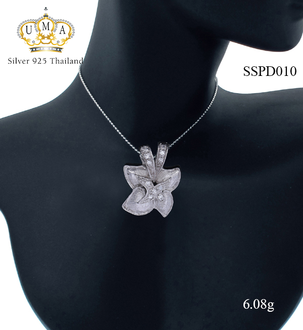จี้เงินแท้925ประดับเพรชแท้สวิส เกรดดี น้ำใส ,จี้,จี้ เงิน,จี้ เงิน แท้,จี้ เพชร,จี้ เพชร แท้ ราคา ถูก,จี้แฟชั่น,จี้ผู้หญิง,จี้สวยๆ,Pendant silver925