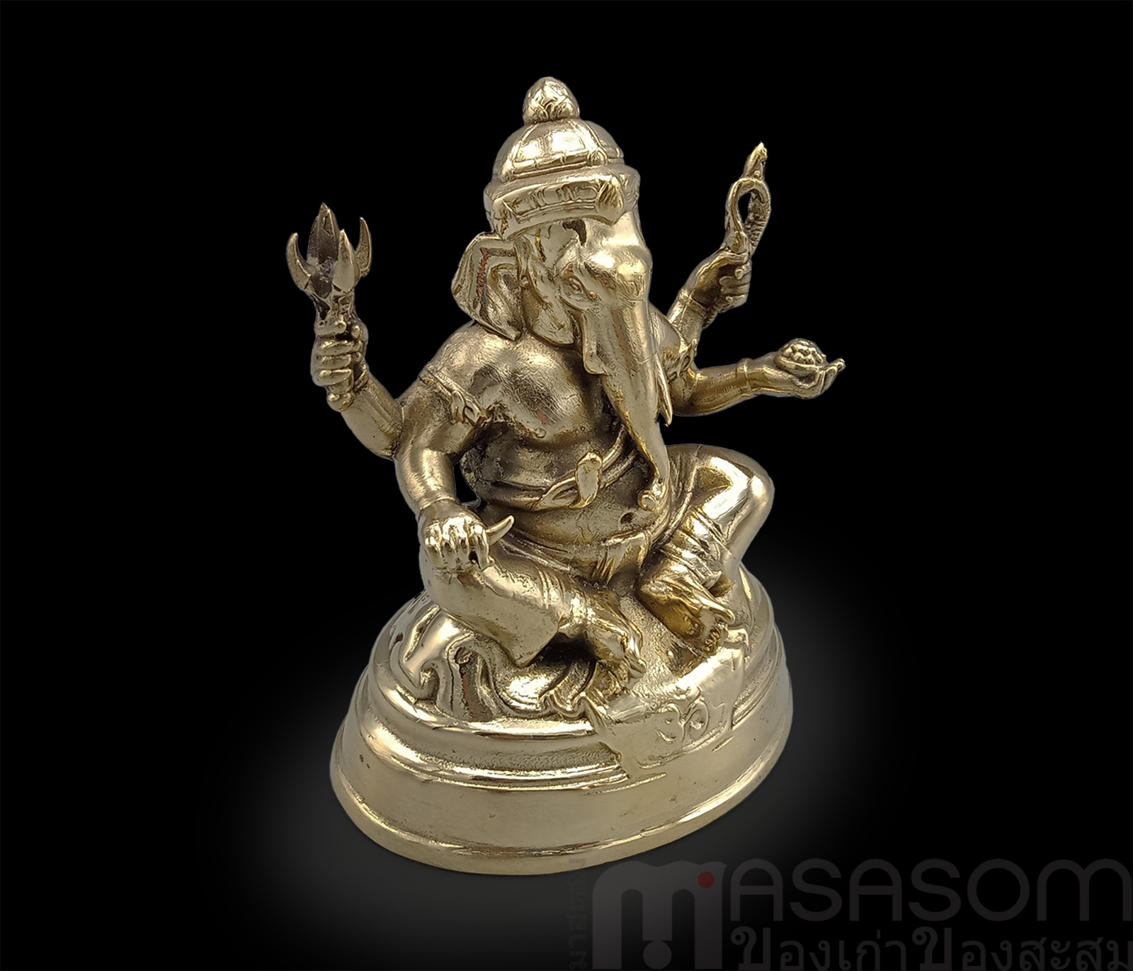 พิฆเนศทองเหลืองปางประทานพร