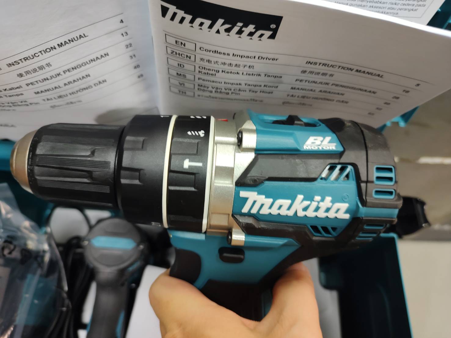 ชุดคอมโบ้ DLX2315J MAKITA (DHP484+DTD171)