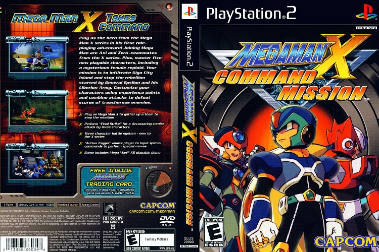 MEGA MAN X COMMAND MISSION [US : DVD5 1 Disc]