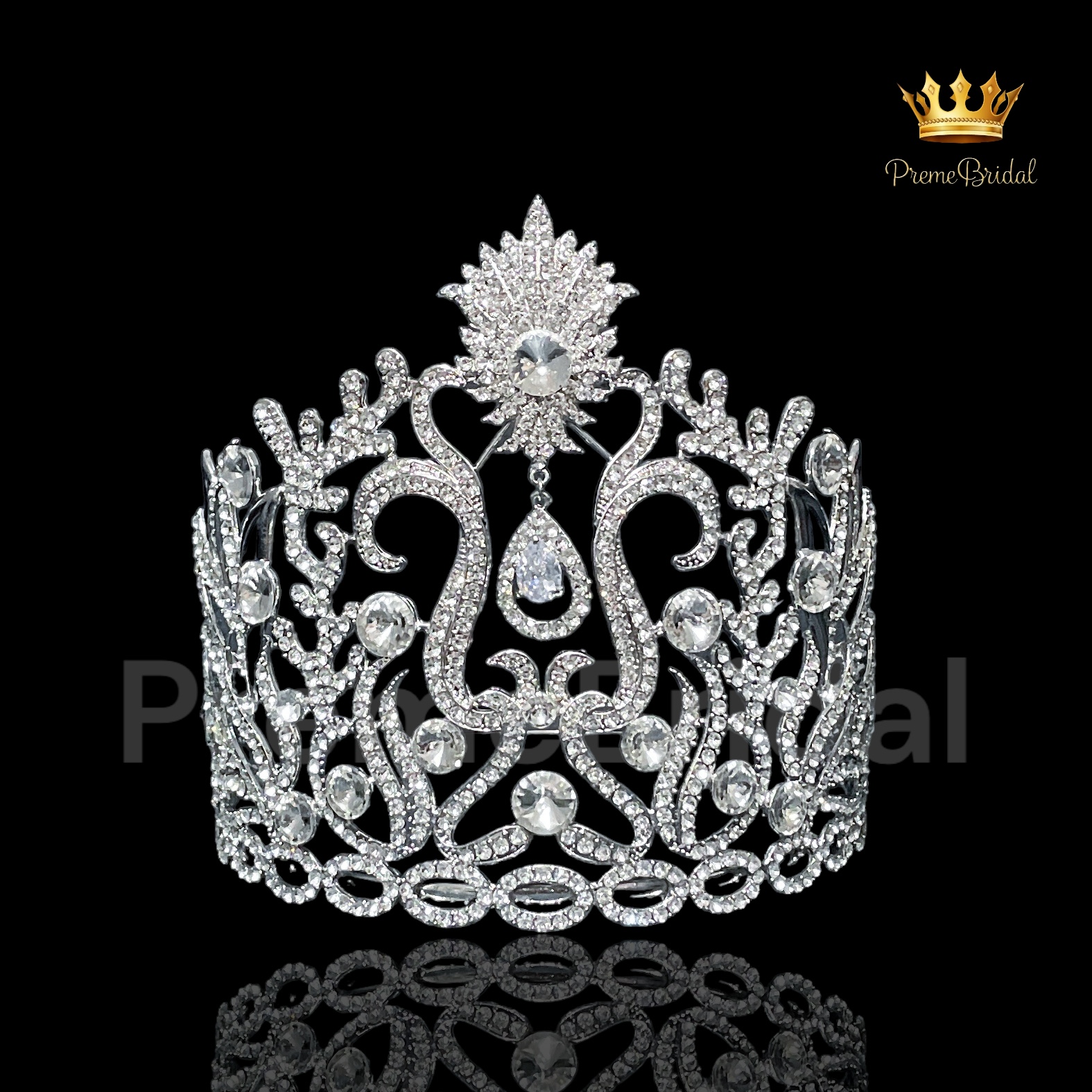 (พร้อมส่งจากไทย) มงกุฏ 111 สีเงิน มงกุฎนางสงกรานต์ มงกุฎประกวด สินค้าพร้อมส่ง ไม่ต้องรอนาน งานพรีเมี่ยม