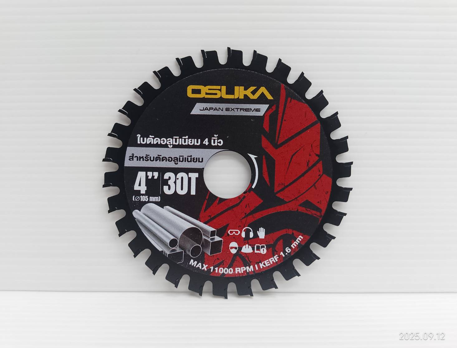 ใบตัดอลูมิเนียม 4 นิ้ว 30 ฟัน OSASW9021 OSUKA