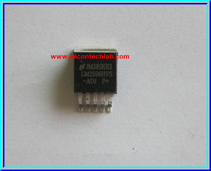 1x LM2596HV-ADJ High Input Voltage 60V Adjustable DC-to-DC Step down Converter 3A IC Chip