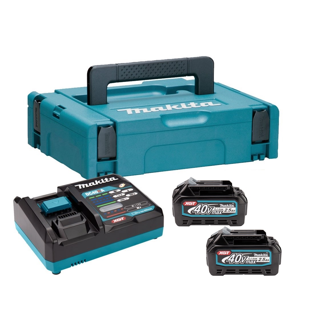 ชุดBL4025X2+DC40RA+MAKPAC MAKITA MKP1G001 191J82-4