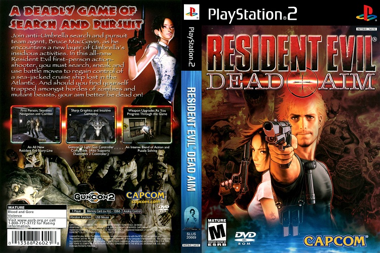 RESIDENT EVIL DEAD AIM [US : DVD5 1 Disc]